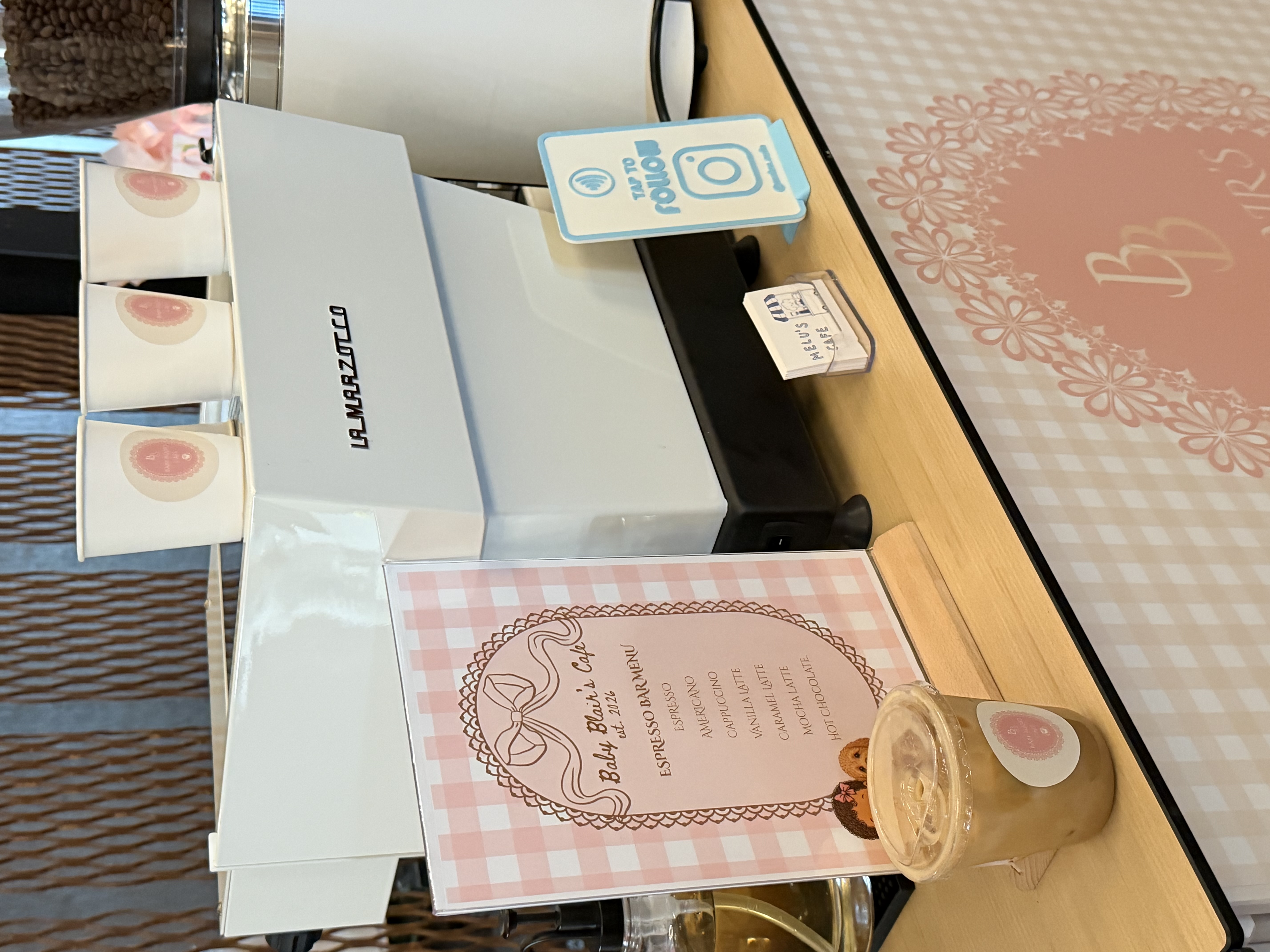 Melu's Cafe baby shower event +1