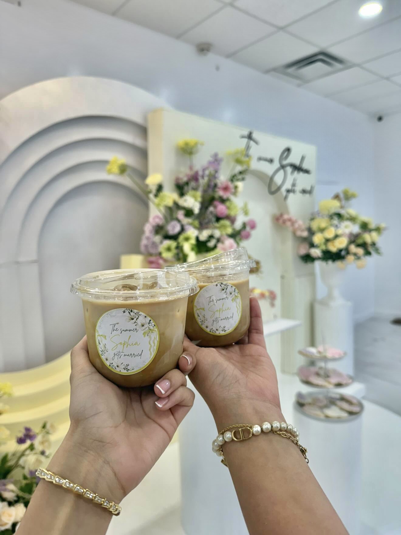Melu's Cafe bridal shower Event